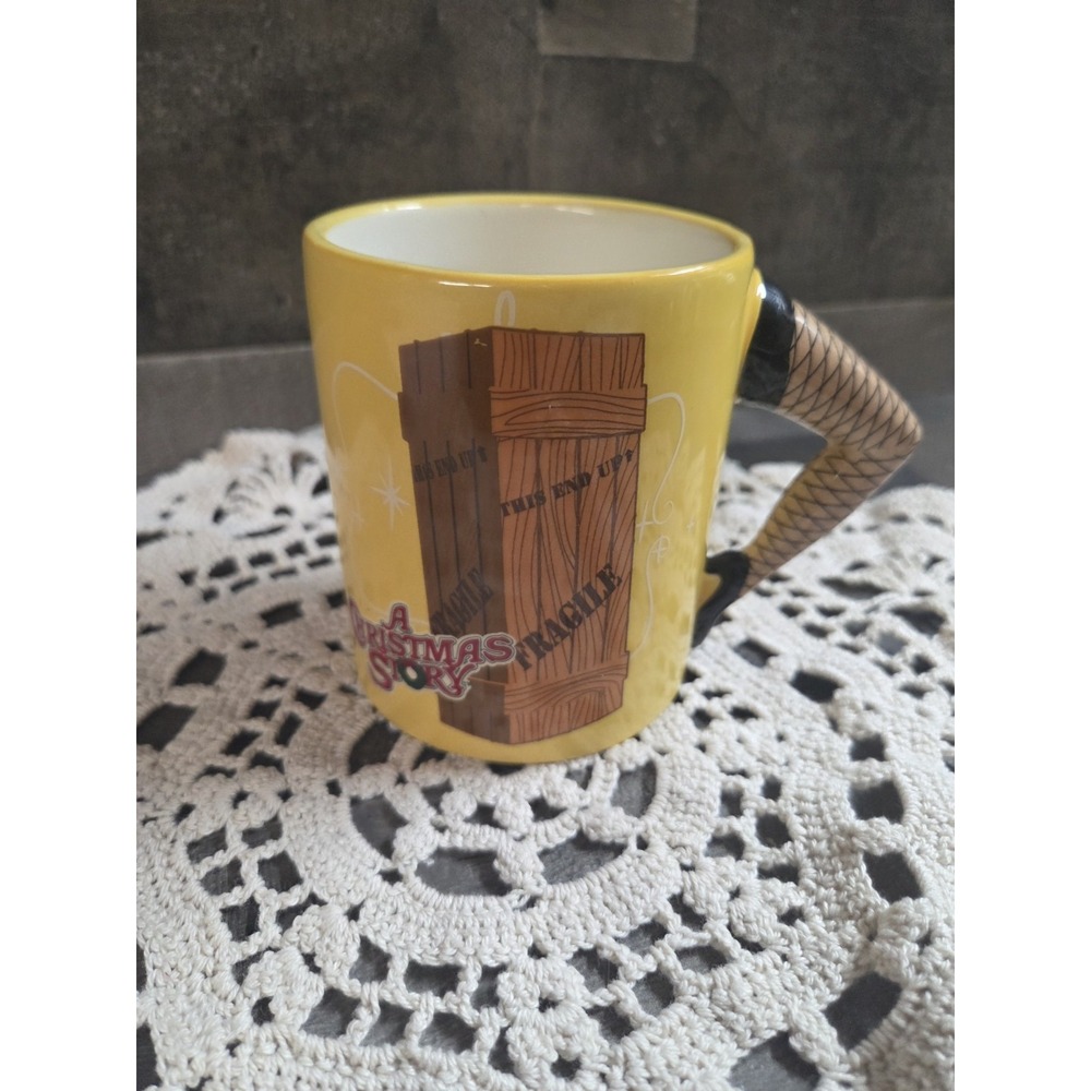 A Christmas Story Neca Sculpted Leg Handle Mug/Coffee‎ Cup